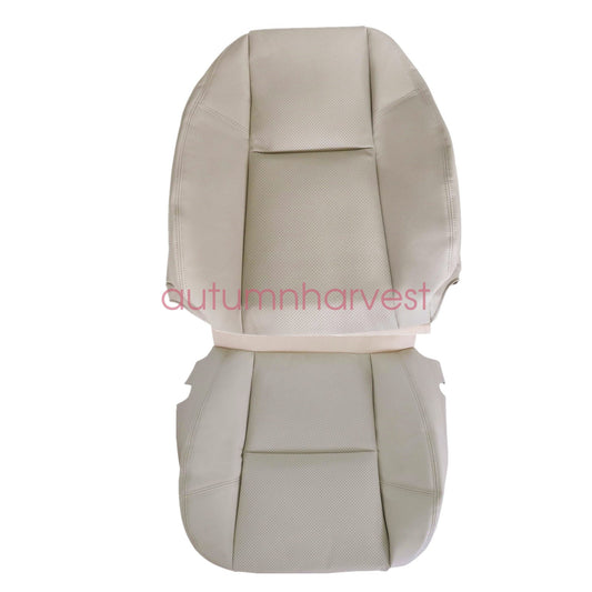 Driver Perforated Leather Seat Cover Tan For 2007-2008 Cadillac Escalade EXT ESV