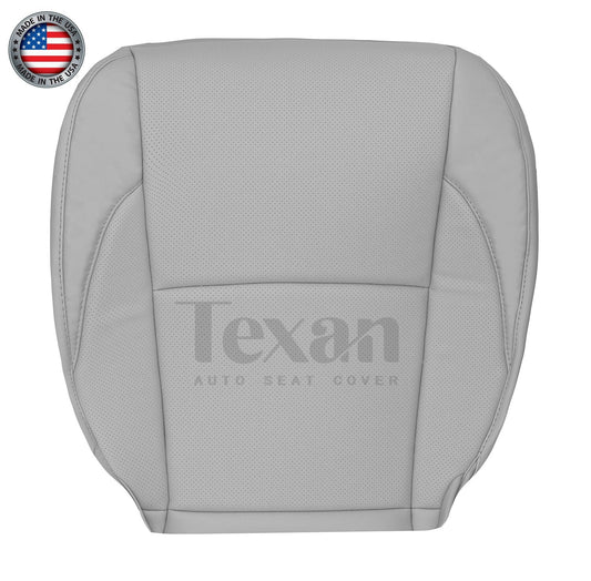 For 2007-2012 Lexus ES350 Driver Bottom Replacement Perforated Seat Cover Gray