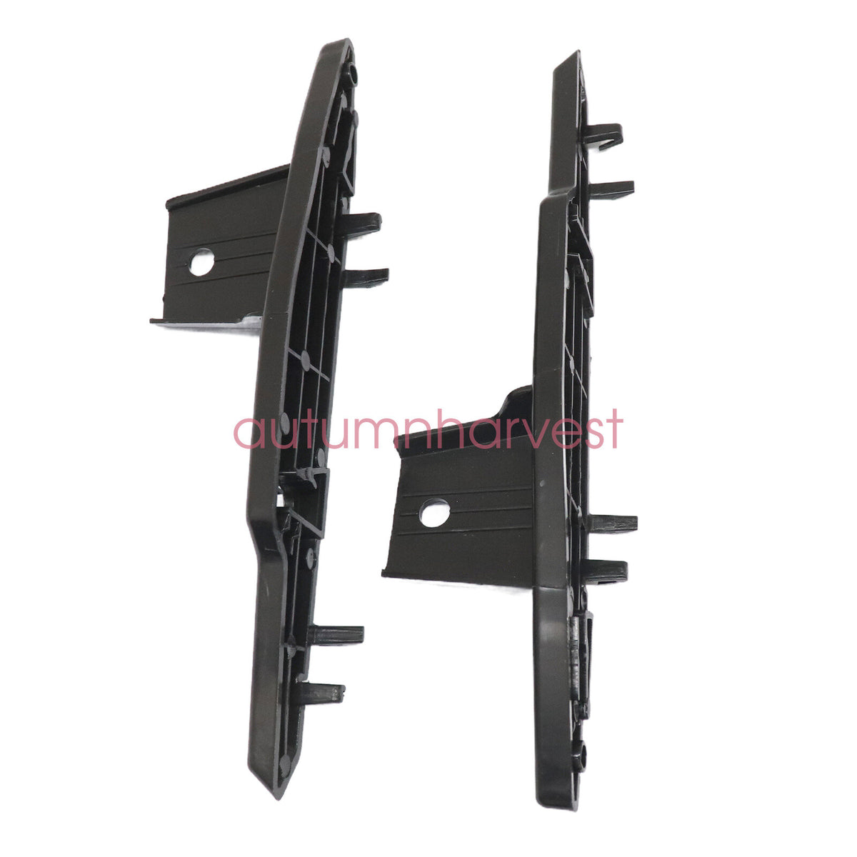 Set of 2 Bumper Face Bar Brackets Retainer Mounting Braces Lower For 2018 BMW X3