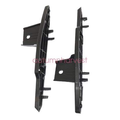 Set of 2 Bumper Face Bar Brackets Retainer Mounting Braces Lower For 2018 BMW X3