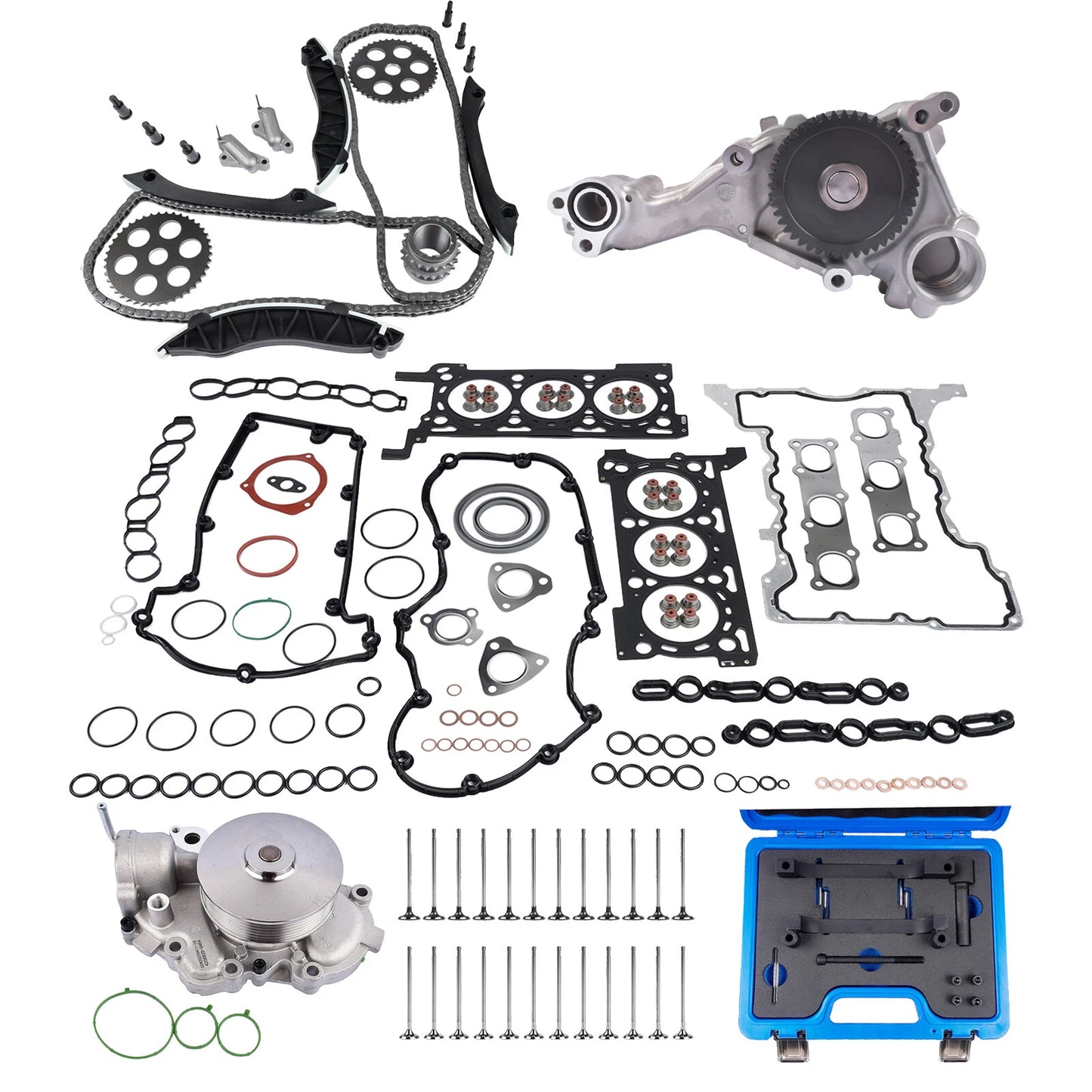 For Chrysler Jeep Cherokee Ram 1500 14-18 EcoDiesel Engine Overhaul Rebuild Kit
