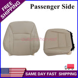 Fits Honda Accord 2013-2017 Front Passenger Bottom & Top Leather Seat Cover Tan