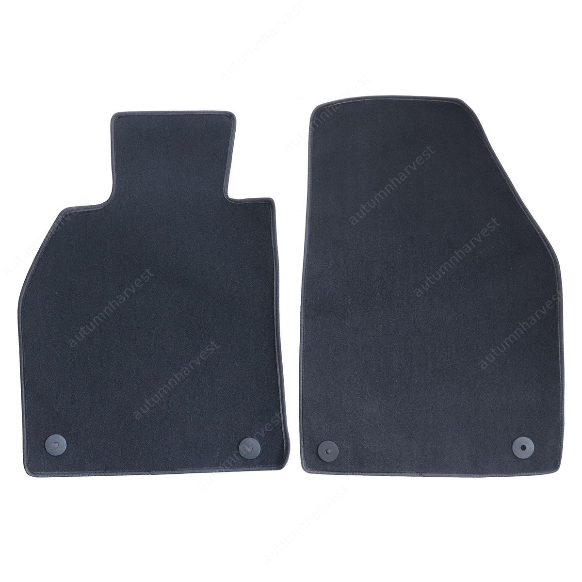 Replacement Velour Floor Mats Carpet 2Pcs For 2005-2012 Porsche Boxster & Cayman