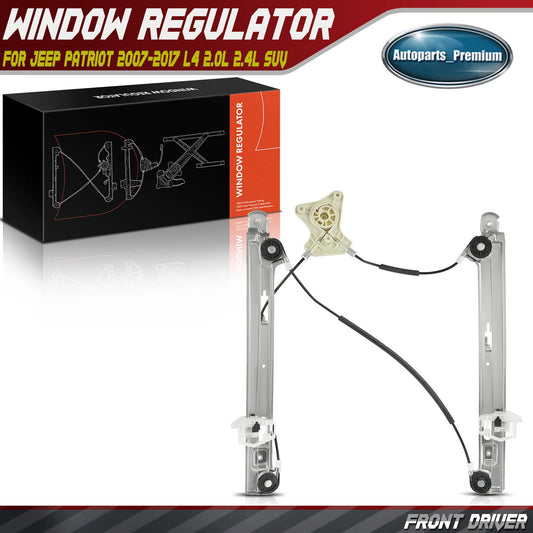 1PCS Power Electric Window Regulator for Jeep Patriot 2007-17 Front Left Driver