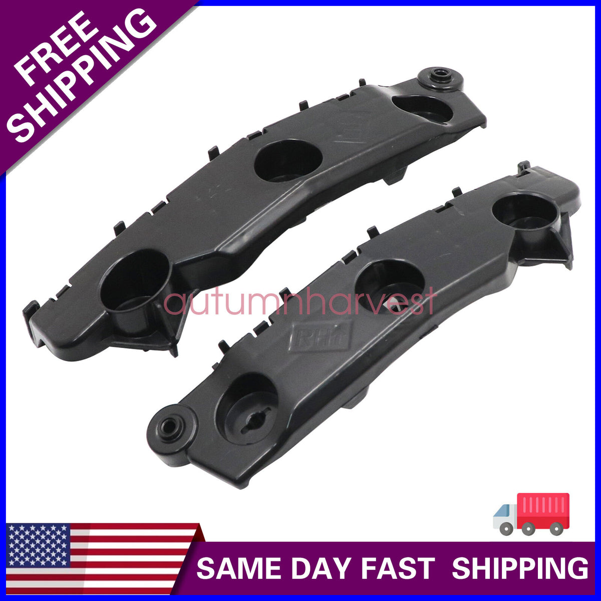 Bumper Bracket Set For Nissan Rogue Front Driver & Passenger Side 622226RR0A