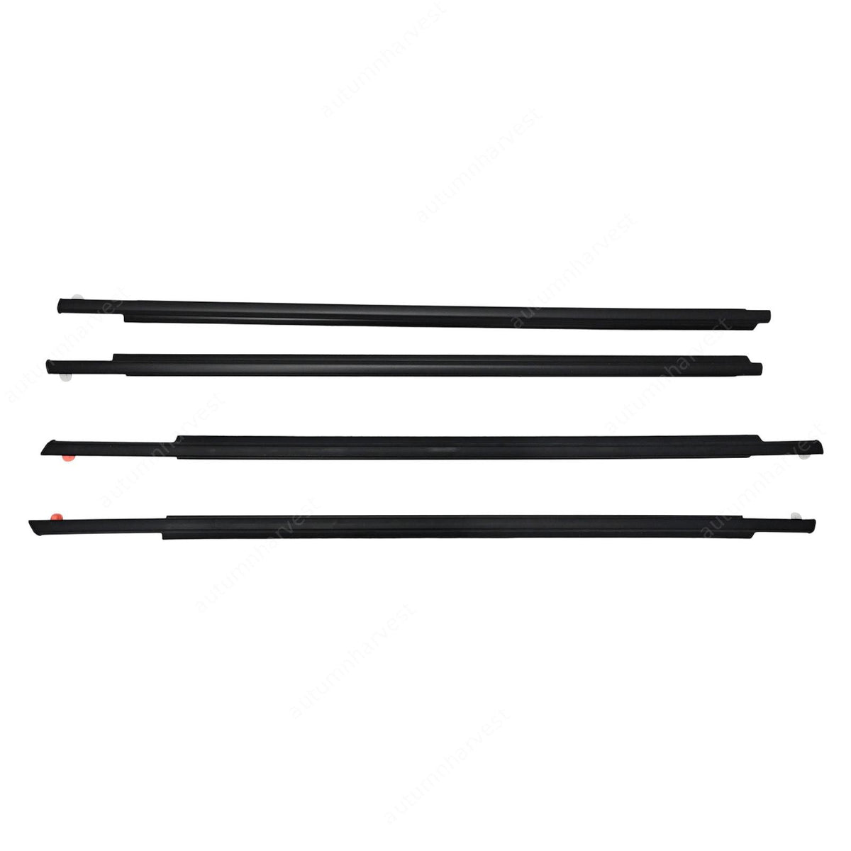 For Toyota Prius 04-09 75710-47010 4X Front Rear Door Belt Moulding Weatherstrip