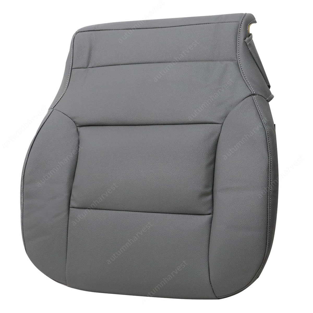 For 2014-2019 Chevy Silverado 2500HD Driver & Passenger Bottom Seat Cover Gray