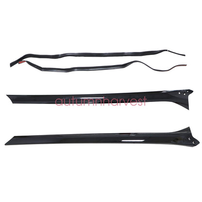 2Pcs FRONT A-PILLAR TRIM Molding Left + Right side Fit Range Rover 2013-2021