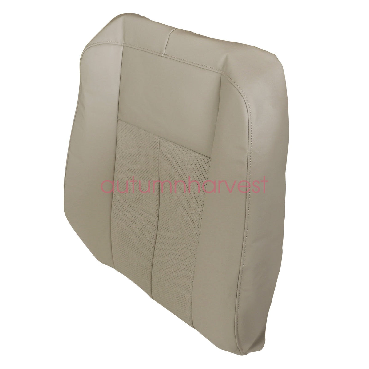 Fits Ford Expedition 2007-2014 Leather AC Seat Cover Tan Driver Top Lean Back