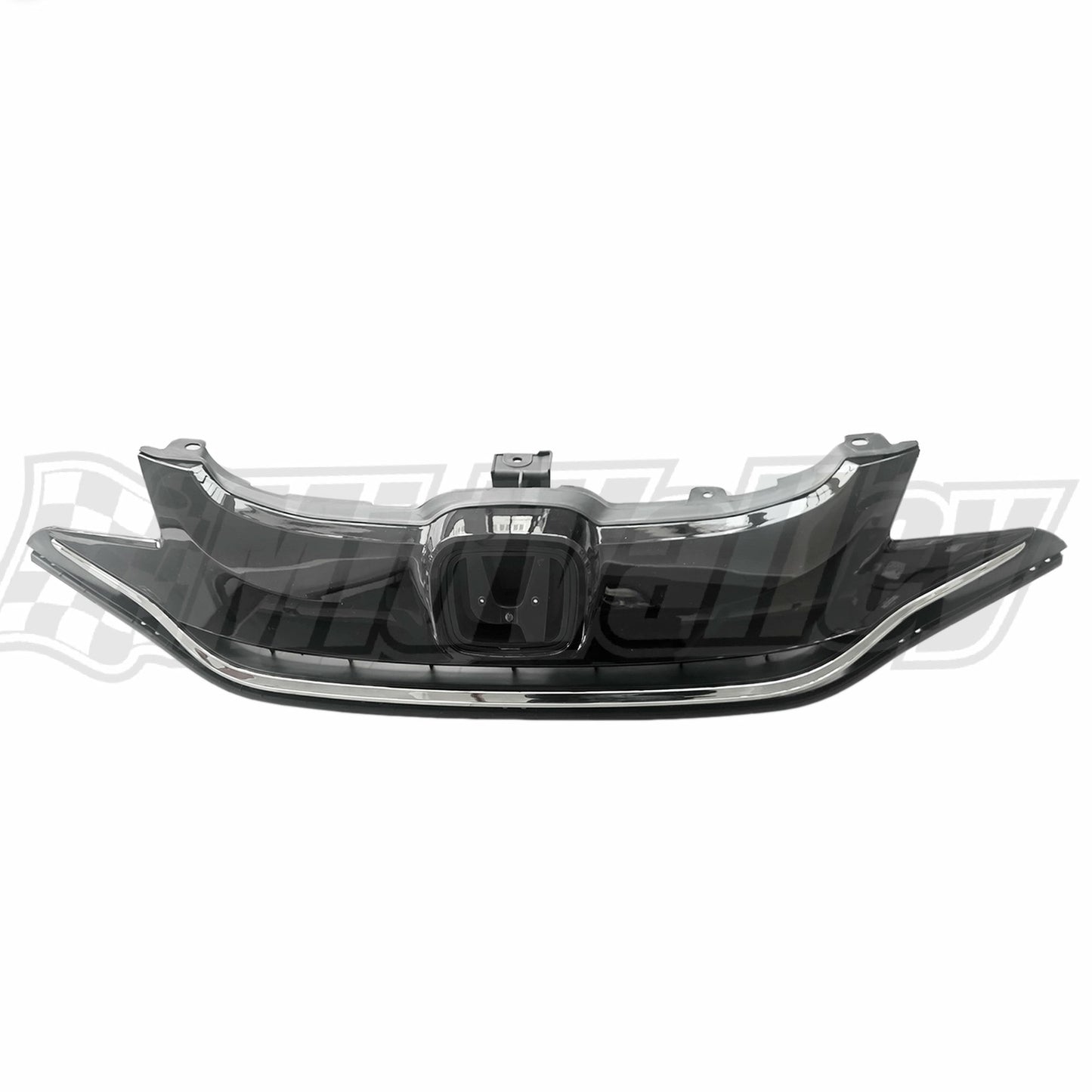 New Front Upper Glossy Black Grille For 2015-2017 Honda Hatchback 71120T5RA10