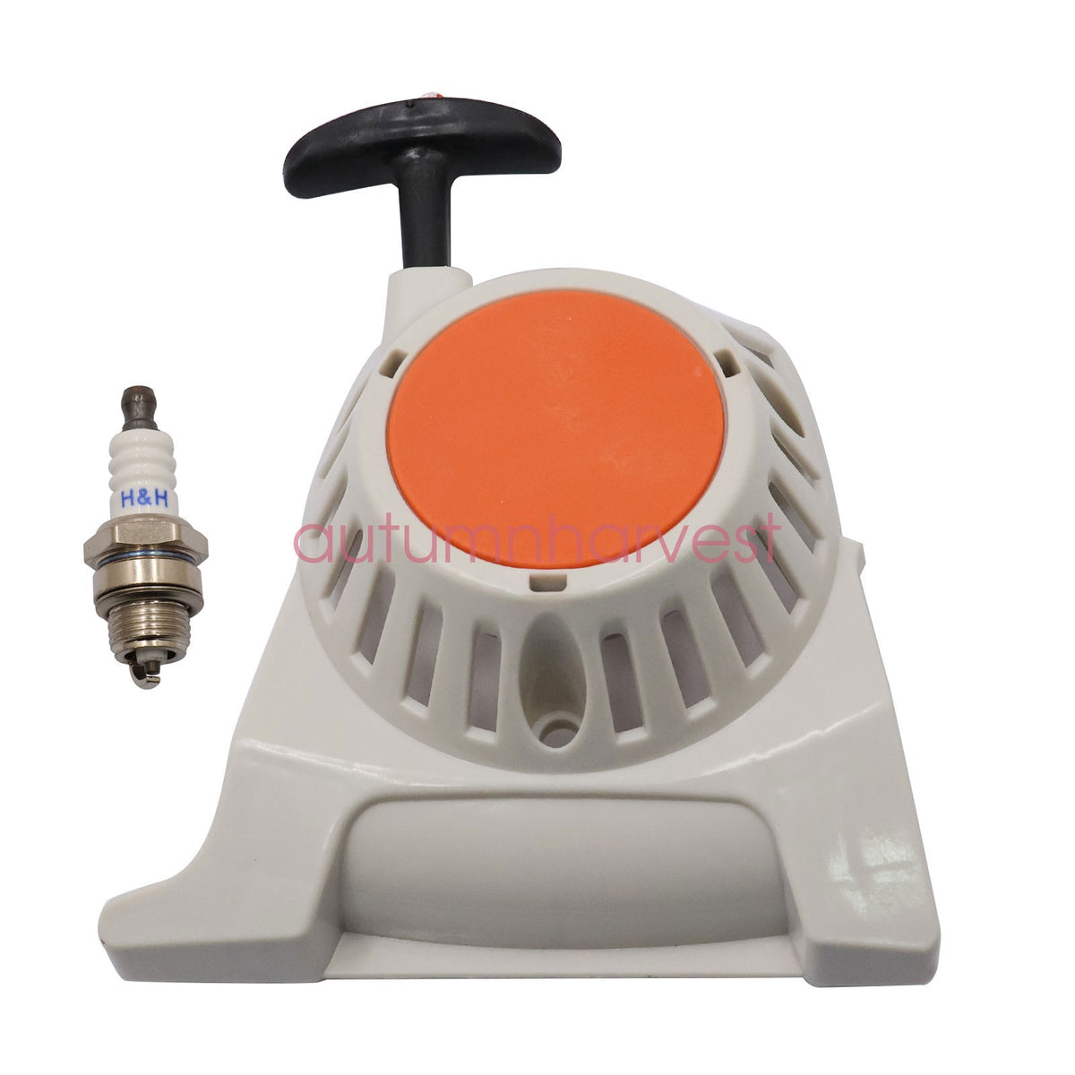 Recoil Starter & Spark Plug Replacement Fits STIHL FS91 FS111 FS131 KM91R KM111R