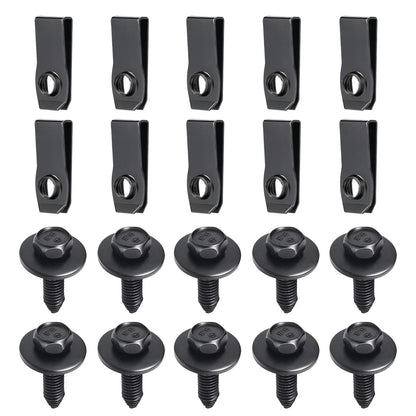 Fits GMC Ford Chrysler Jeep N623343-S2 20X M8 Body Bolts & Extruded U Nuts Kits