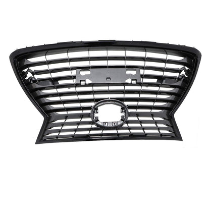 Front Grille+Trim Molding Chrome Fit 2018-2021 Lexus NX300h Hybrid Fit Bule LOGO