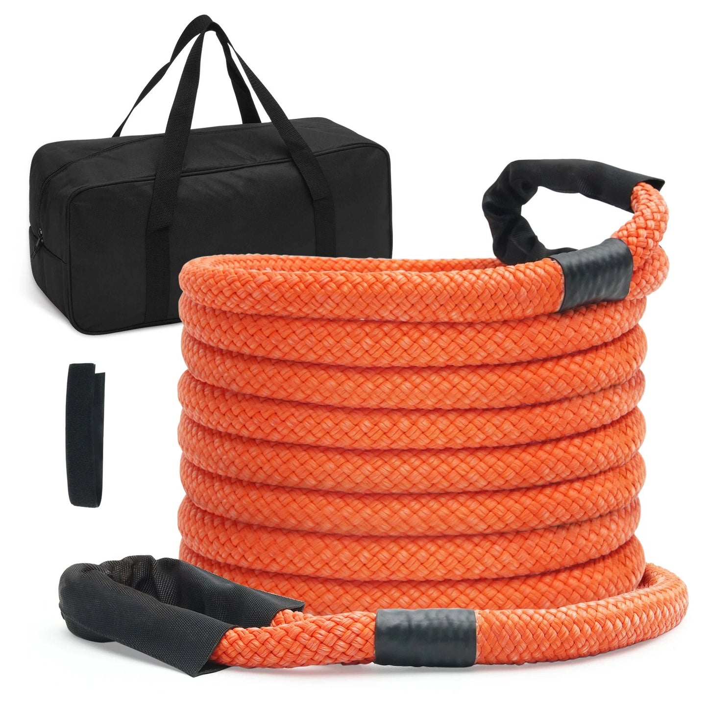 Heavy Duty Tow Rope 38000  LBS 1inchx30ft Snatch Strap For SUV light Truck ATV Car