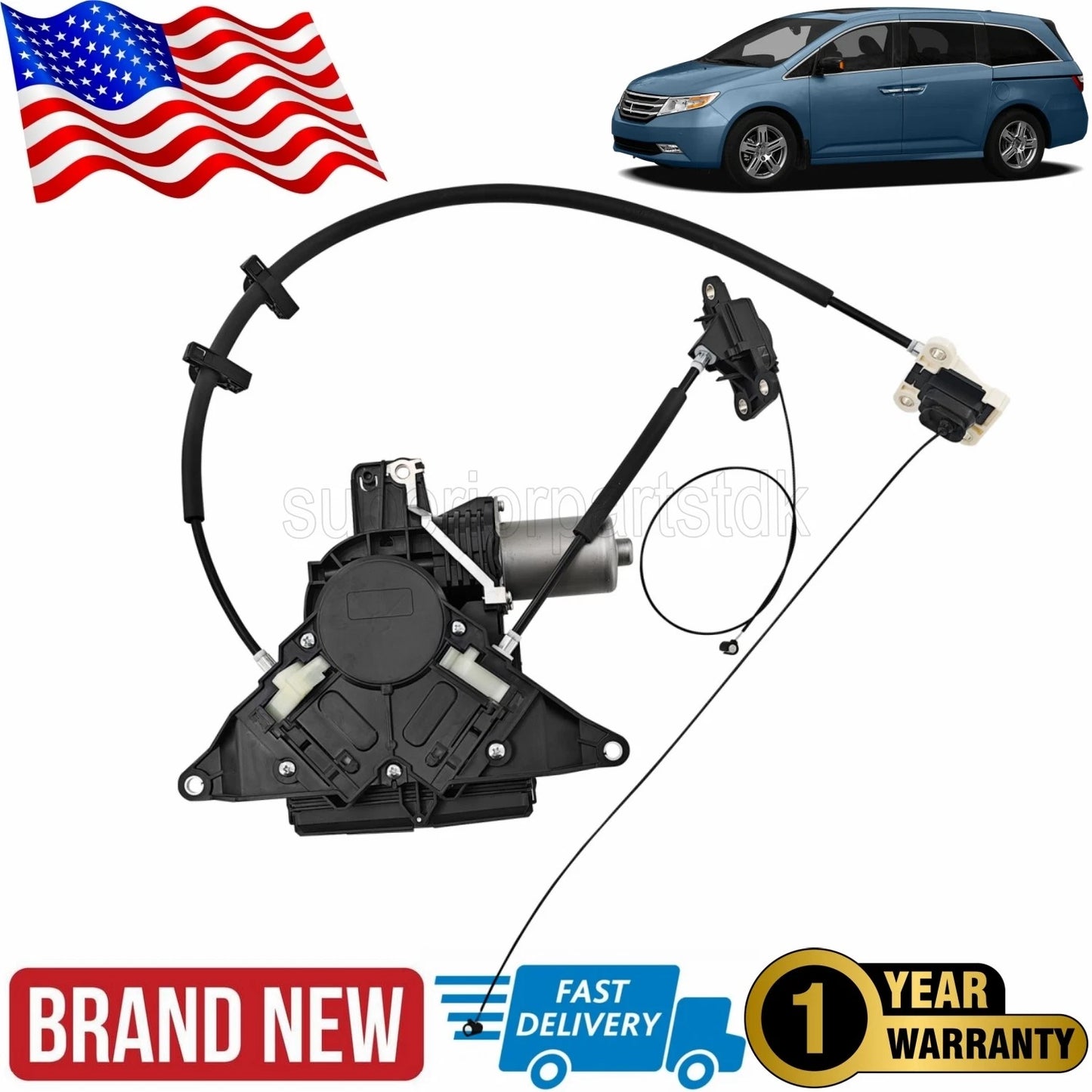 Fits 2011-17 Honda Odyssey 72010-TK8-305 Right Sliding Door Motor Assembly USA