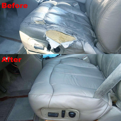 For 1999 2000 2001 2002 Chevy Silverado Front Seat Cover & Armrest Cover Gray