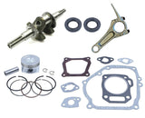 For Honda GX160 5.5HP Engines Piston Assy Connecting Rod Crankshaft Gasket Kit