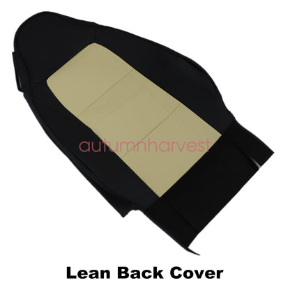 For BMW Z3 1996-2002 BLACK/BEIGE Driver & Passenger Seat Covers Full Surround