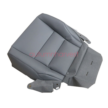 FOR 2007-2011 Honda CRV CR-V Driver&Passenger BOTTOM Leather Seat Cover GRAY