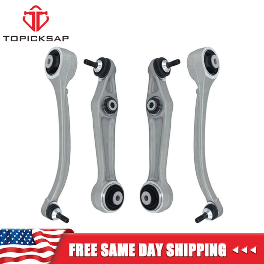 New For 2012-2020 Tesla Model S 2016-2020 X 4Pcs Front Lower Control Arm Kits