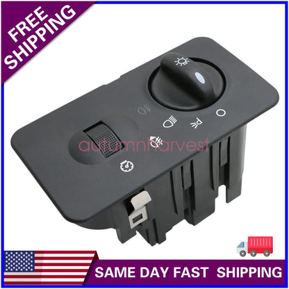 Headlight Switch Fit 01-04 Ford F250 F350 F450 Super Fog Auto Headlight