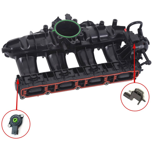 Fits VW CC Tiguan 2009-2017 Intake Manifold Sensor & Solenoid Valve 06J133201BH