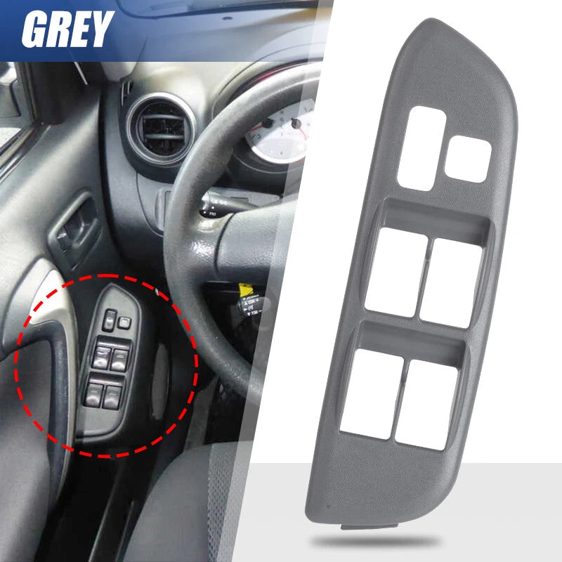 For 2001-2005 Toyota RAV4 Gray Driver Left Master Power Window Switch Bezel Trim