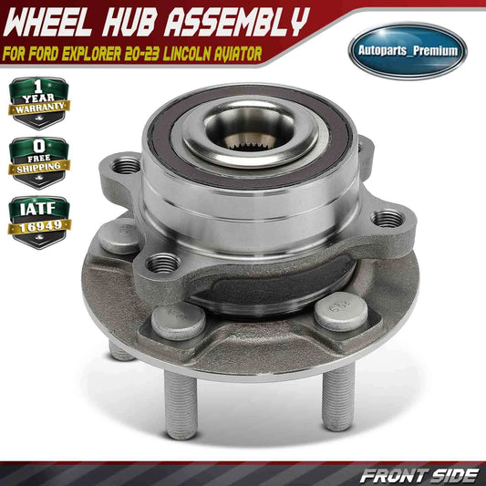 Wheel Hub Bearing Assembly Fits Ford Explorer 20-23 Lincoln Aviator 2020-2023