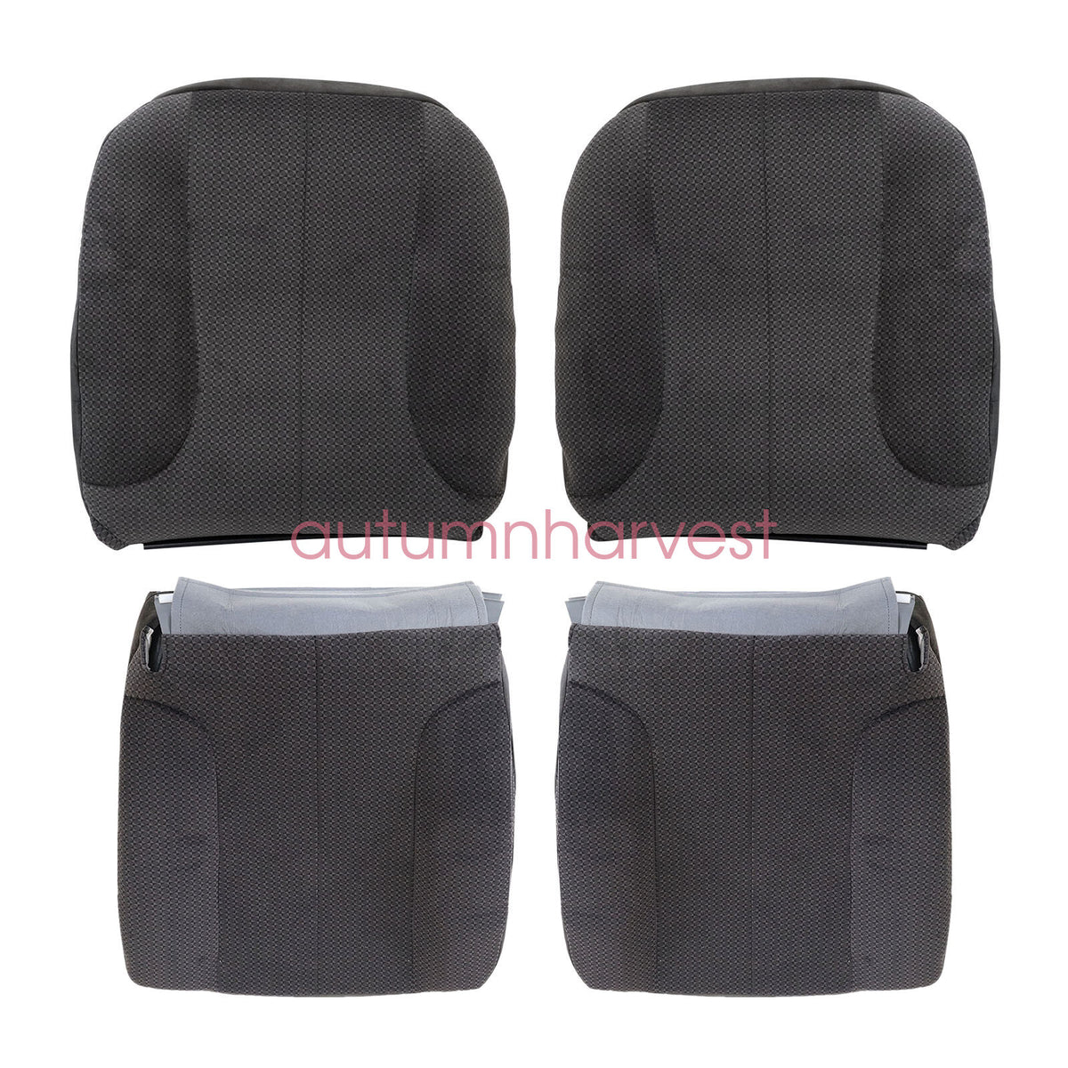 For 2002-2005 Dodge Ram 1500 2500 3500 Front Seat Cover Gray & Foam Cushion