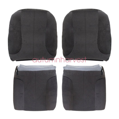 For 2002-2005 Dodge Ram 1500 2500 3500 Front Seat Cover Gray & Foam Cushion