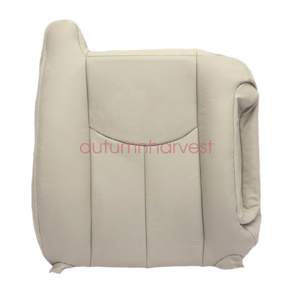 For 2003-2006 Chevy Tahoe Suburban Passenger Leather Seat Cover Light Tan 522