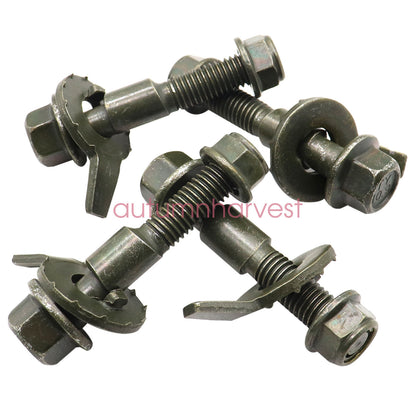 Fits Front Wheels Cam Bolt Bolts Kit Adjustable Camber Correction Alignment Kit