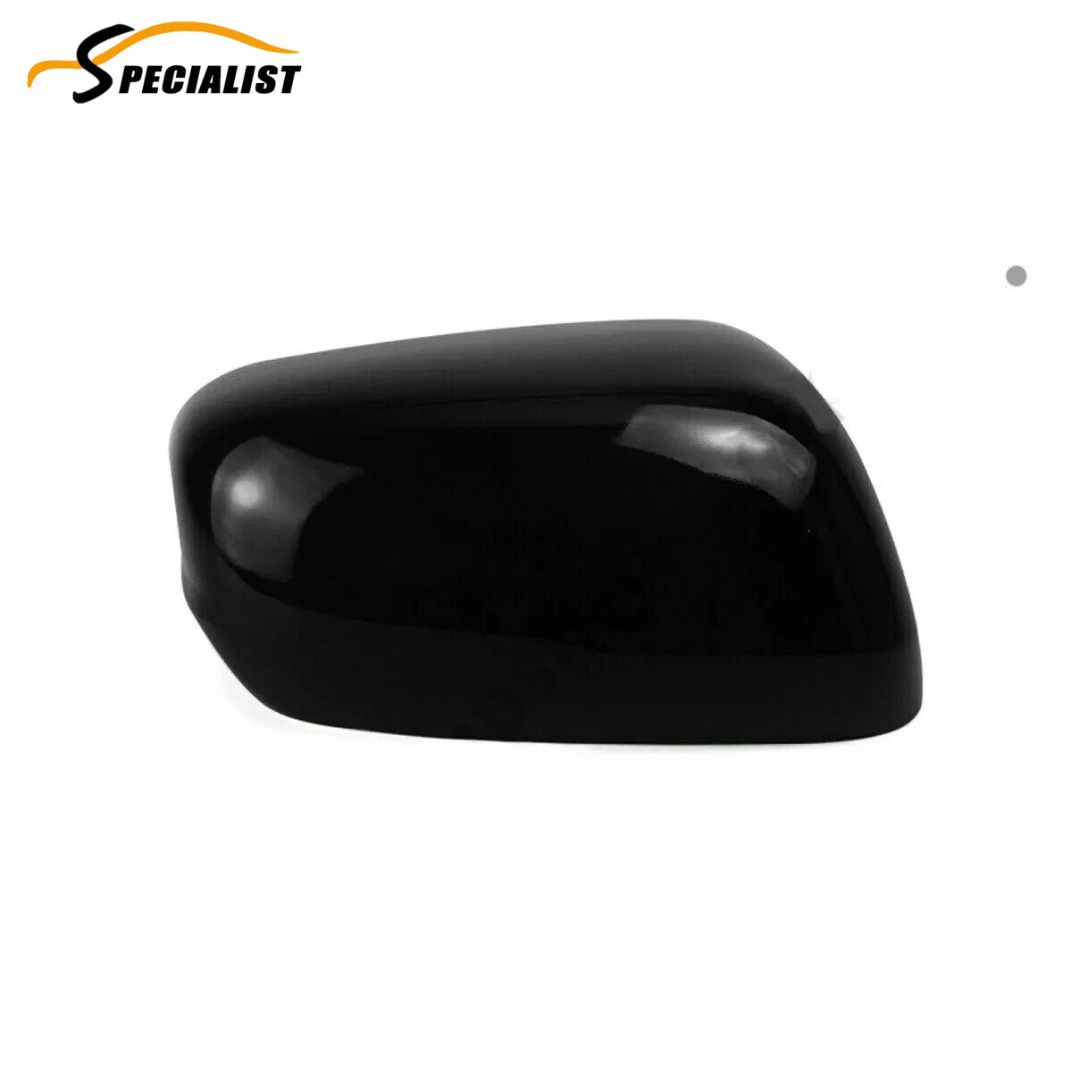 Black Right Passenger Side Rearview Mirror Cap Cover For Honda Fit/Jazz 2009-13