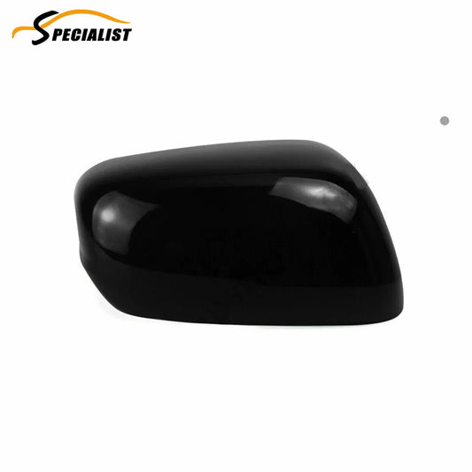 Black Right Passenger Side Rearview Mirror Cap Cover For Honda Fit/Jazz 2009-13