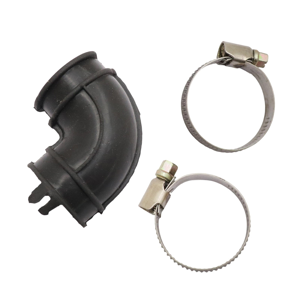 Black Elbow Hose and Clamps Kit FOR GE Dishwasher WD24X33918