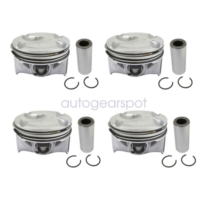 Fit For 2015-2018 Ford Edge Escape Fusion Lincoln MKC MKZ 2.0T Piston & Ring 4X
