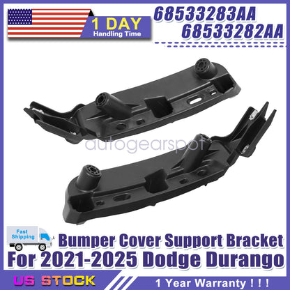 For 2021-2025 Dodge Durango Driver & Passenger Bumper Cover Support Bracket