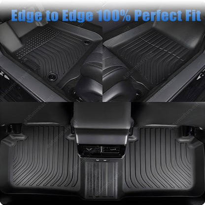 Floor Mats Liner Set Fits 2001-2006 Toyota Camry All Weather TPE 3D Replacement