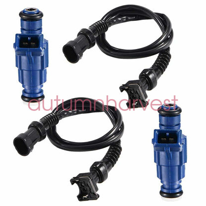 2Pcs 0280156208 Fuel Injectors For Polaris RZR Sportsman Ranger EFI 700 800