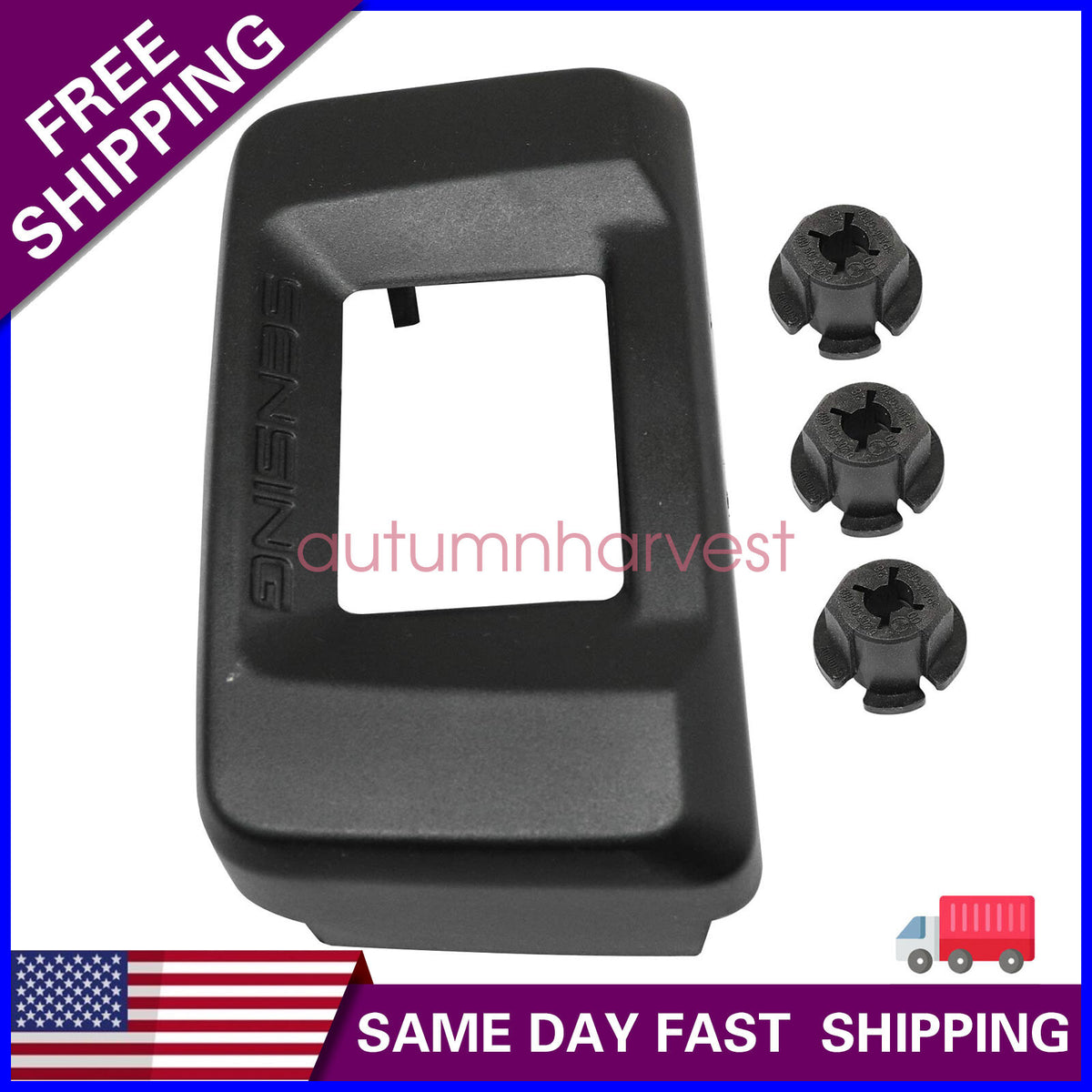 For Accord Distance Sensor Milliwave Radar Cover + 3 Alignment Mounting Clip