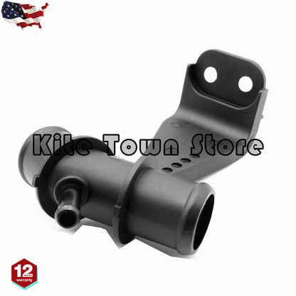 2009-2013 1.8L L4 Engine Radiator Coolant Pipe Black Fit For Toyota Corolla