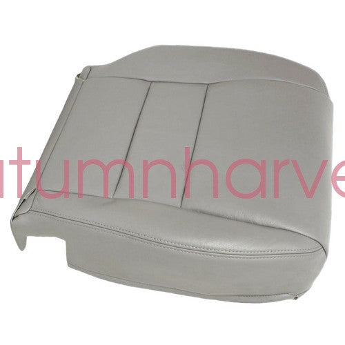 Both Side Bottom Leather Seat Cover For 2003-2007 Honda Accord 4-Door Gray