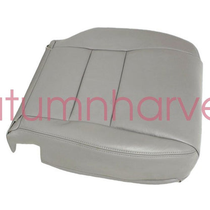 Both Side Bottom Leather Seat Cover For 2003-2007 Honda Accord 4-Door Gray