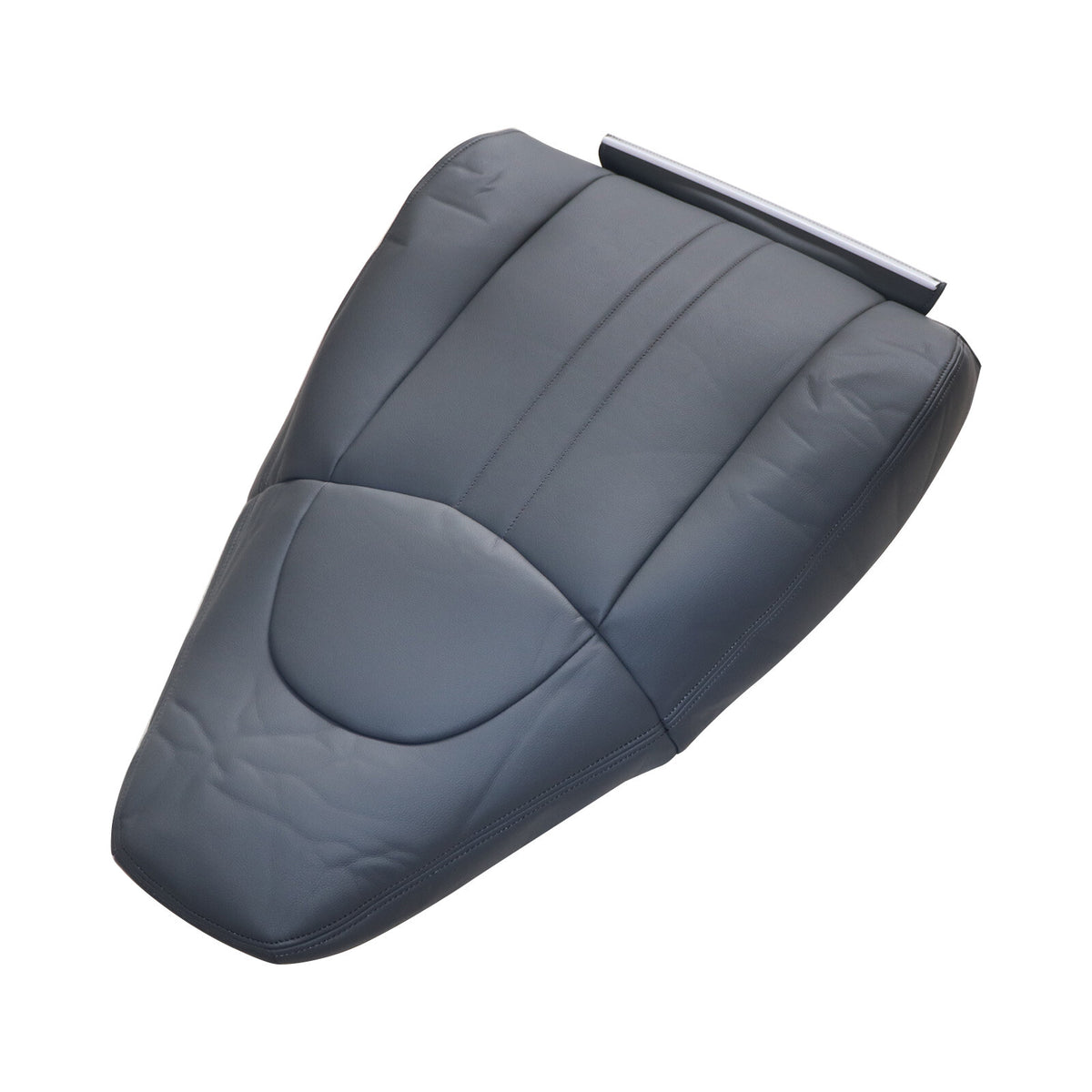 Fits 2003-2014 Chevy Express GMC Savana Driver Bottom Top Seat Cover Dark Gray