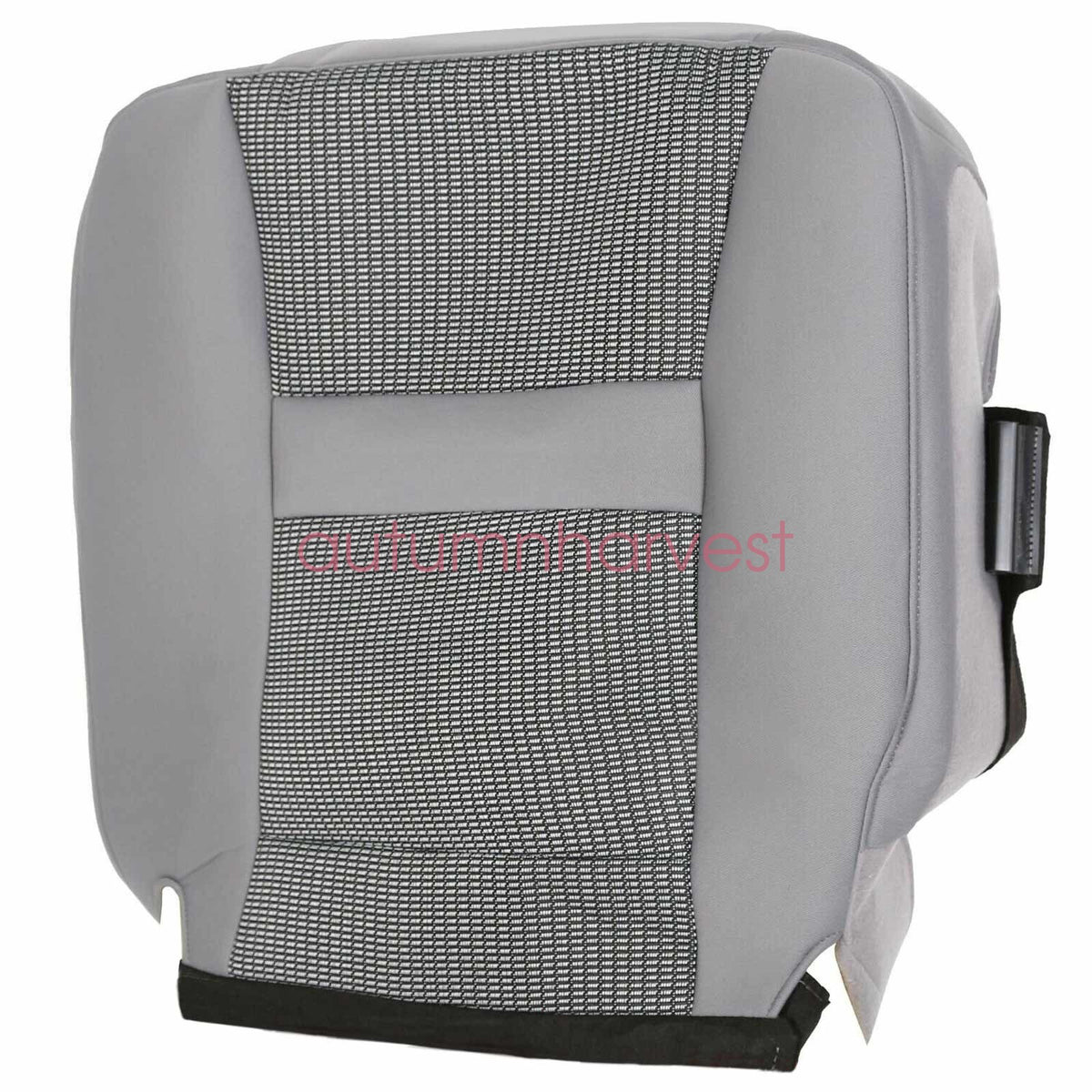 For 2007-2008 Dodge Ram 1500 Gray Front Driver Bottom Side Seat Cover Soft Cloth