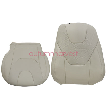 Driver Bottom-Top Replacement Seat Cover Tan For 2013-2017 Ford Fusion Titanium