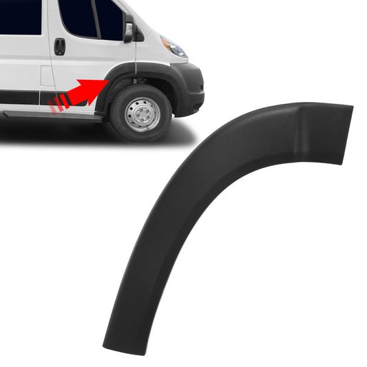 Door Fender Flare Trim Molding Right Front for 19 20 21 22 Dodge Ram ProMaster