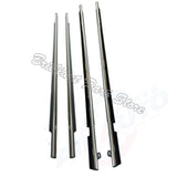 4pc For Venza 09-16 FL FR RL RR Chrome Outside Window Moulding Weatherstrip Seal