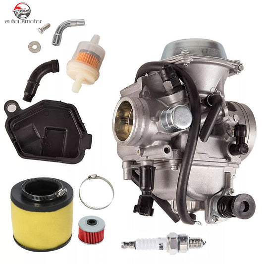 FOR Honda Fourtrax 300 Trx300fw 4x4 Carburetor & Air Filter Oil Filter 1988-2000