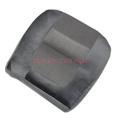 For 2001 Ford F250 F350 XLT Driver & Passenger Side Bottom Cloth Seat Cover Gray